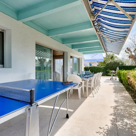 Villa Pour 9 Sur Le Port De Taussat Avec Piscine *