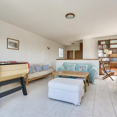 Villa Pour 9 Sur Le Port De Taussat Avec Piscine